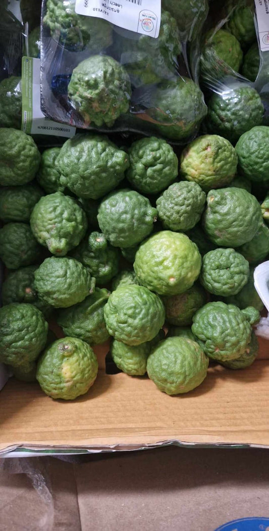 Kaffir lime fruits
