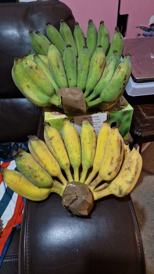 Thai sweet banana for just eat or filters